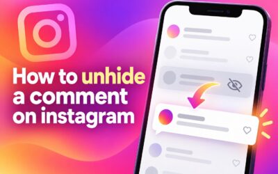 How to Unhide a Comment on Instagram